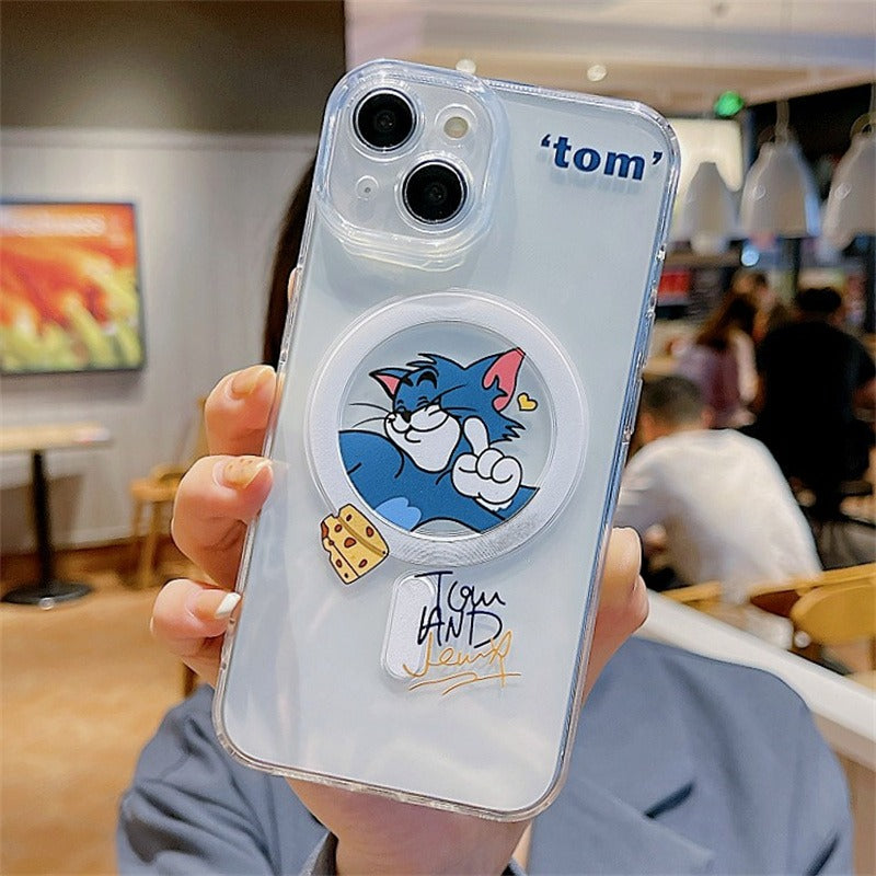 New Original Tom and Jerry MagSafe Compatible Phone Case